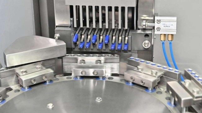 máquina automática de enchimento de cápsulas