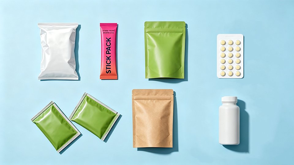 comparison among different packaging forms