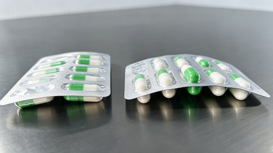 two types of blister packs bending two types of blister packs bending