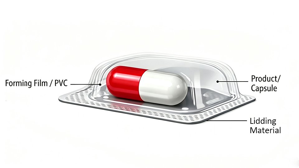 A Blister Pack Structure