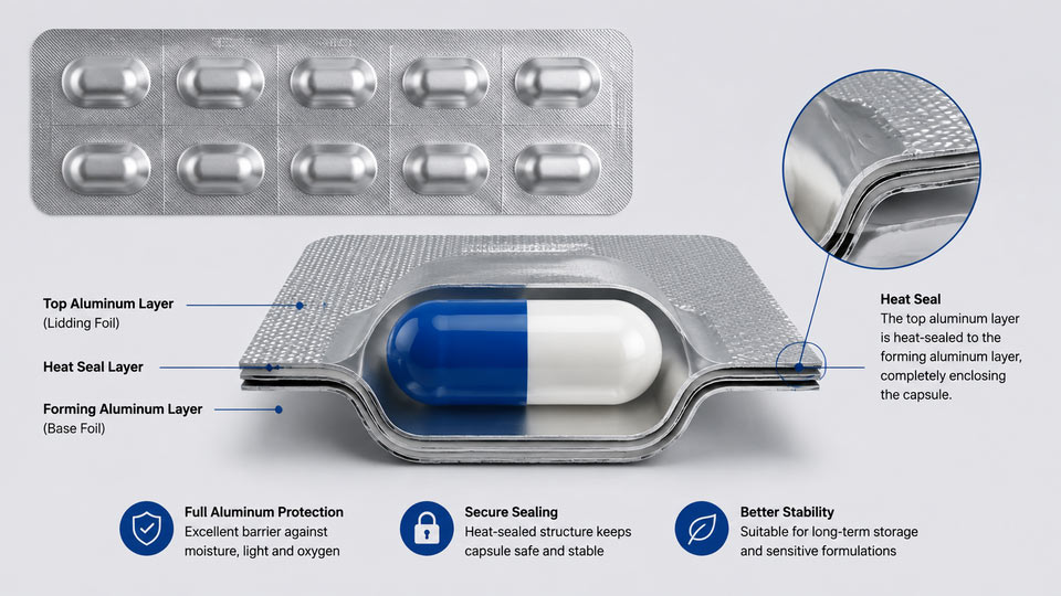 Aluminum Packaging Material Light Protection Performance