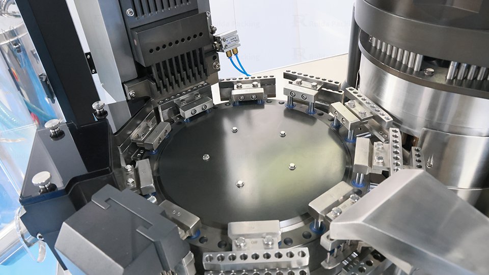 máquina de llenado de cápsulas