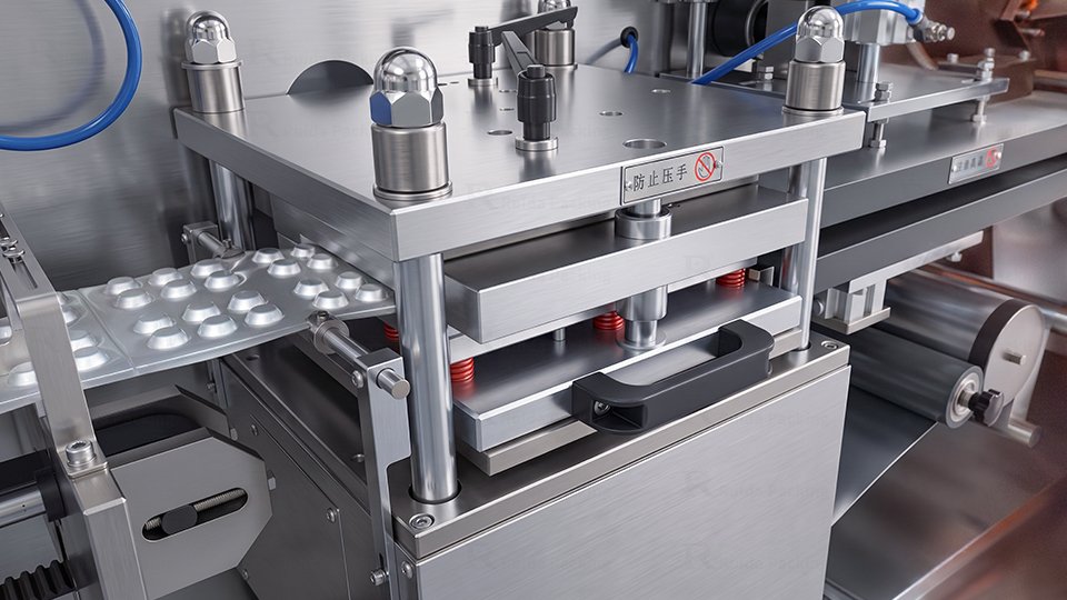Alu-alu pharma blister packaging 11T forming station