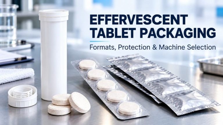 Tubes d'emballage de comprimés effervescents, plaquettes thermoformées et plaquettes en aluminium