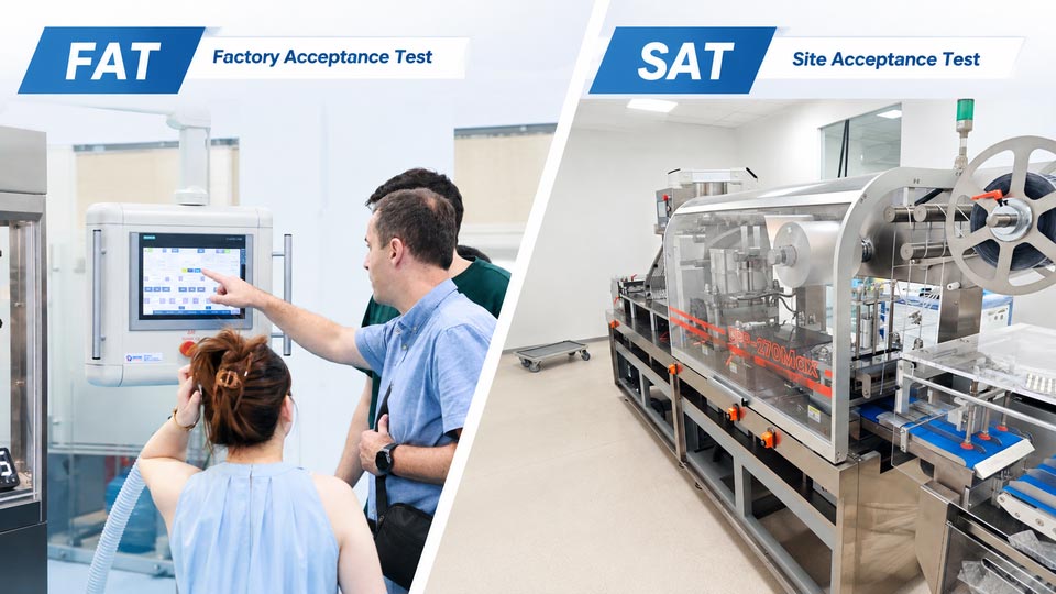 FAT and SAT are both common and important acceptance procedures.