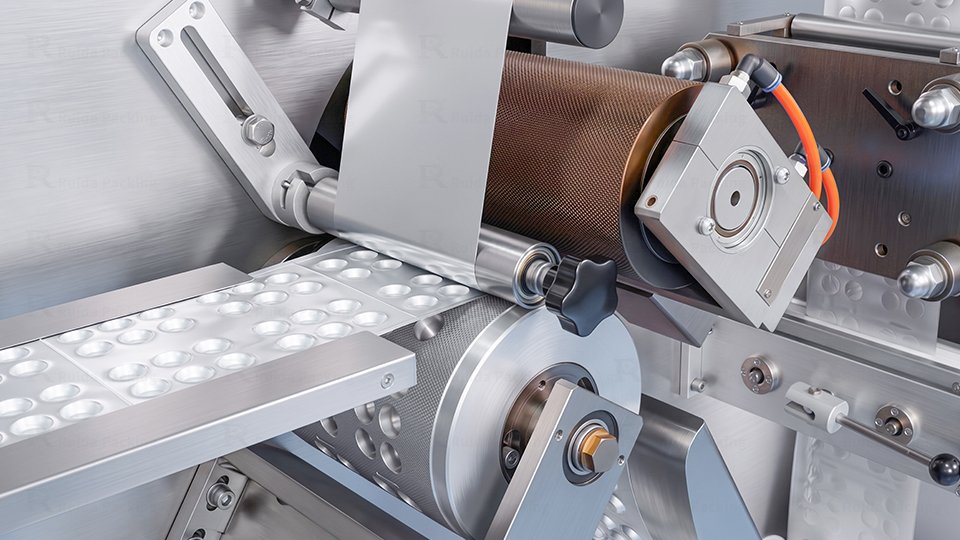 Roller heat sealing design