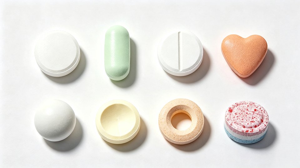 different pill shapes